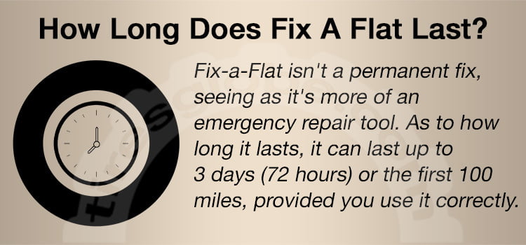 How Long Does Fix A Flat Last?
