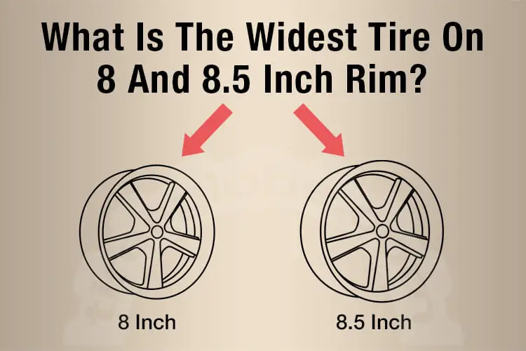 8 and 8.5 inch rim