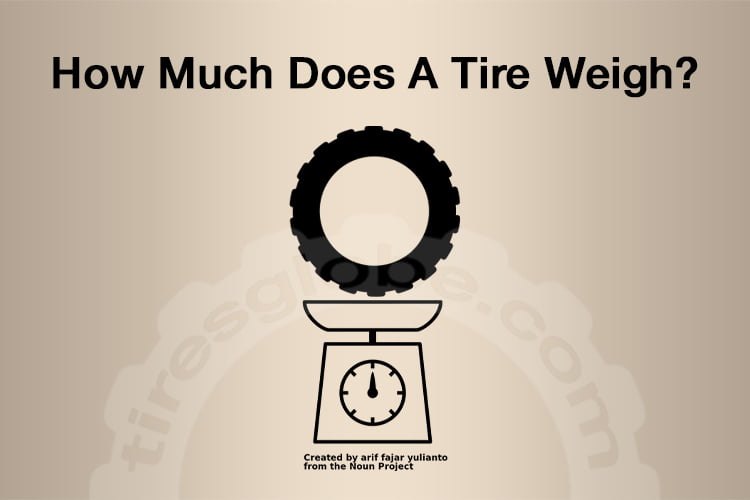how much a tire weighs