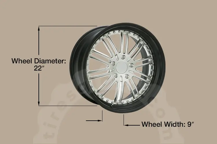 22x9 rim explanation